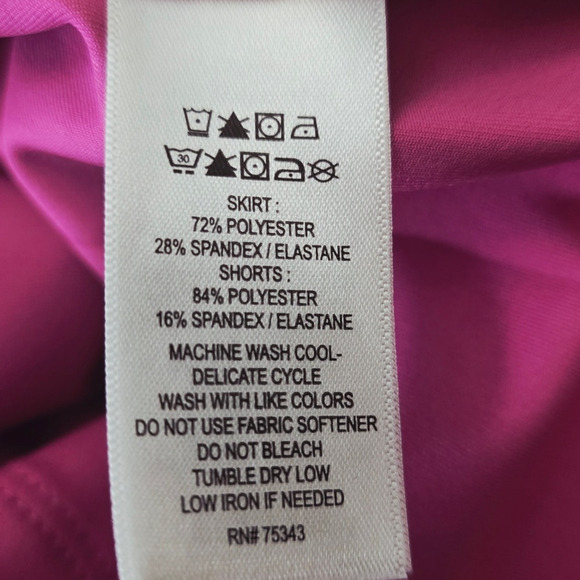 Tommy Bahama Golf Pink Women's Athletic Pinkball Golf Vacation Skort L - Picture 4 of 4